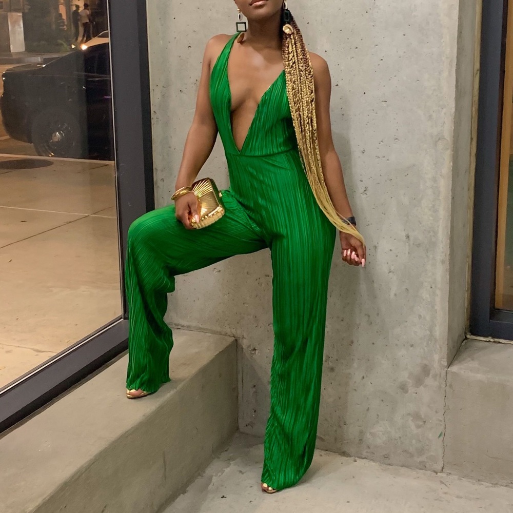 Pretty Little Thing open back jumpsuit